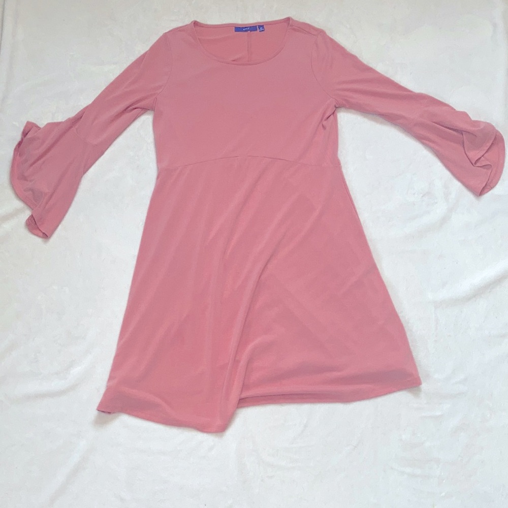 Pink Dress with Bell sleeves